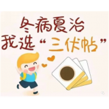 三伏贴，我们一起来贴贴